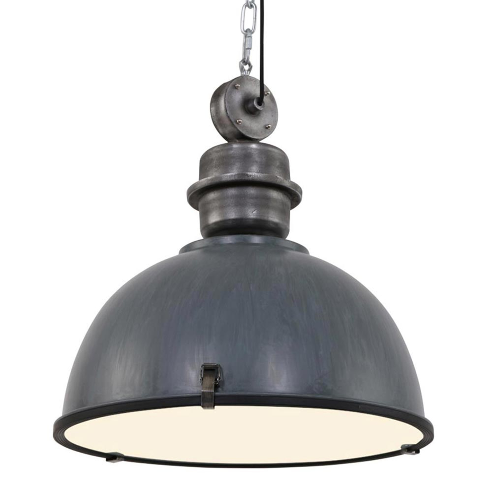 STEINHAUER SUSPENSION GRISE BIKKEL XXL EN DESIGN INDUSTRIEL