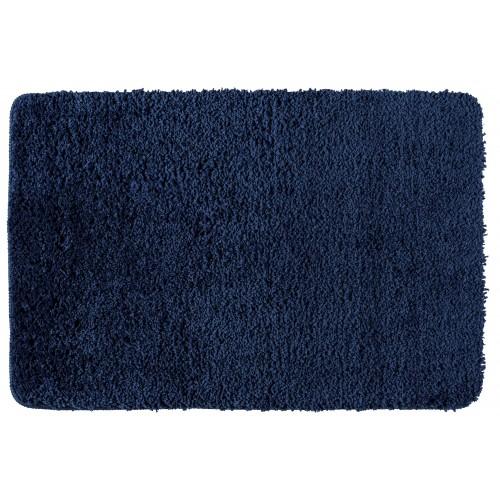 TAPIS DE BAIN BELIZE BLEU MARINE, 60 X 90 CM, MICROFIBRE WENKO