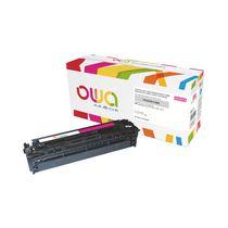 TONER OWA COMPATIBLE HP 128A-CE323A MAGENTA POUR IMPRIMANTE LASER