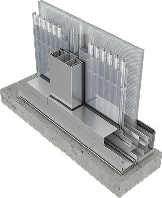 W+ - façades - Everlite - Système domotique complet - Poids 14,5 kg/m²_0