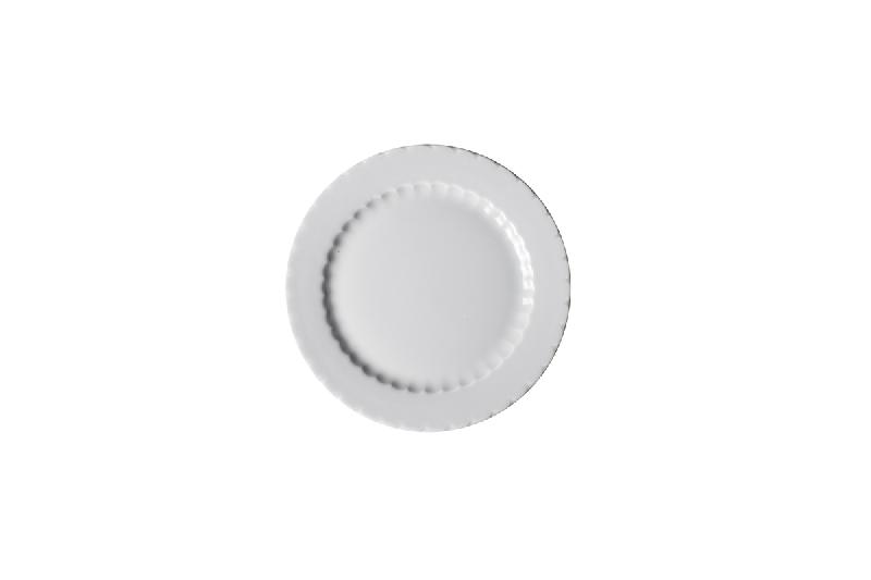 ASSIETTE PLATE ROND BLANC PORCELAINE Ø 17 CM ECLETIQUE PILLIVUYT