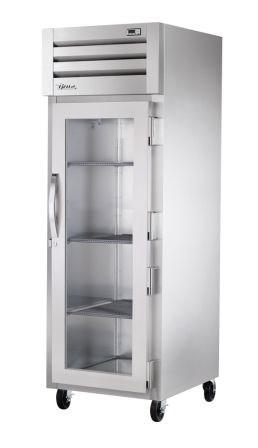 ARMOIRE RÉFRIGÉRÉE GASTRONORME POSITIVE 622 L 1 PORTE VITRÉE CHARNIÈRE DROITE STG1R-1G-RH