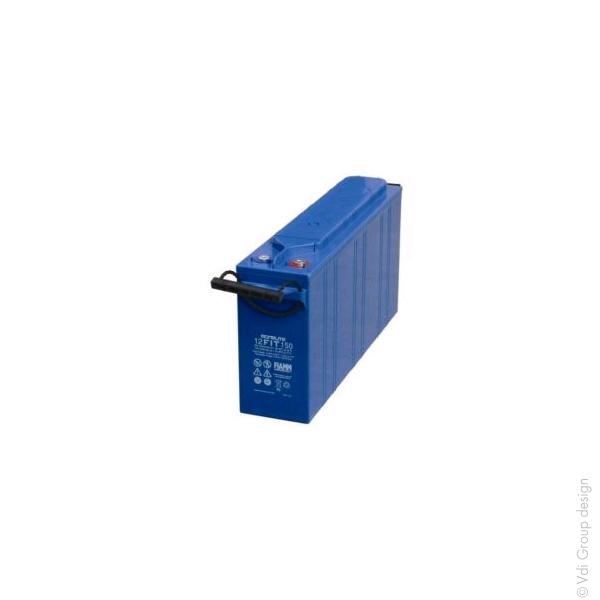 Batterie pour onduleur FIAMM 12FIT40 FT - 12V 40Ah - connectique frontale - M6-F_0