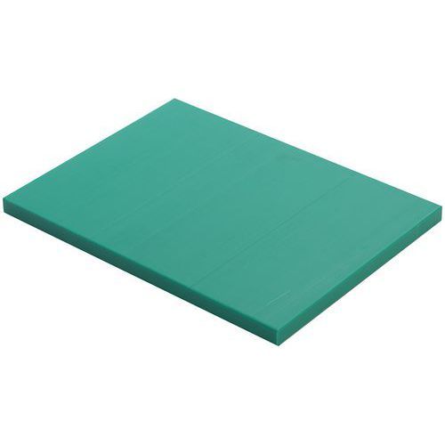 BILLOT PEHD 500 VERT - 40X30X2 CM