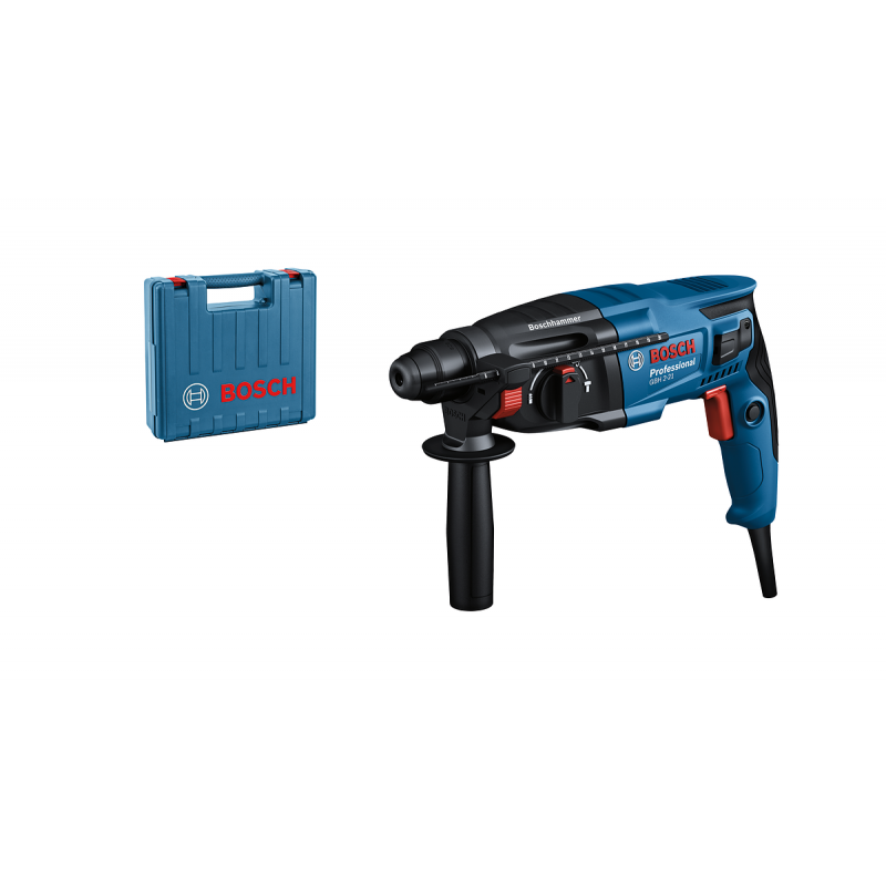 PERFORATEUR-BURINEUR SDS PLUS 720W GBH 2-21 + COFFRET STANDARD - BOSCH - 06112A6000