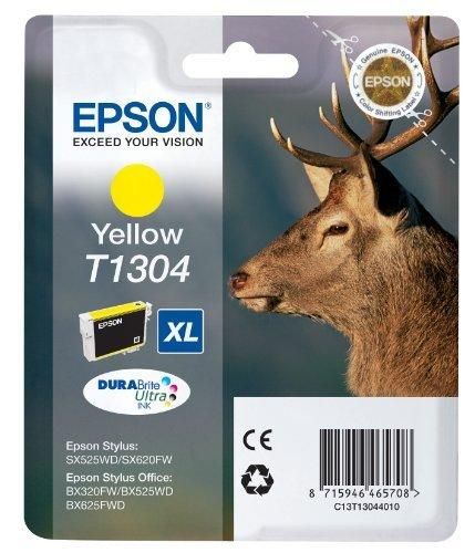 CARTOUCHE ENCRE EPSON T1304 JAUNE  XL