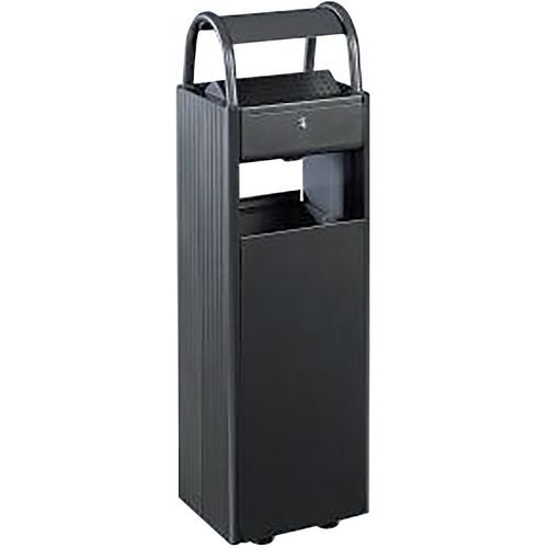 CENDRIER/CORBEILLE SUR PIED 6L/30L KOPA GRIS ANTHRACITE - ROSSIGNOL PRO
