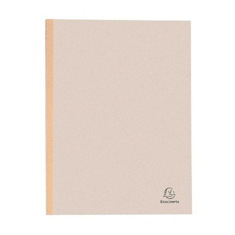 CHEMISE DOSSIER À SOUFFLET CARTE EXACOMPTA DOS TOILÉ 24 X 32 CM GRIS - PAQUET DE 25
