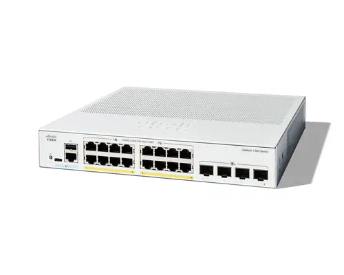 Cisco C1300-16P-4X commutateur réseau Géré L2/L3 Gigabit Ethernet (10/100/1000) Blanc_0