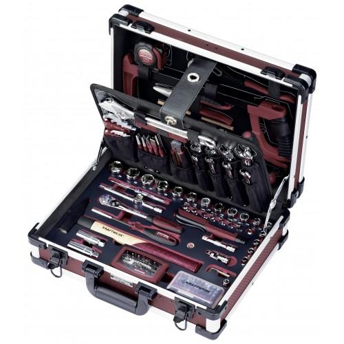 COFFRET OUTILS PROFESSIONNELS EN ALUMINIUM - 151 PIÈCES KRAFTWERK