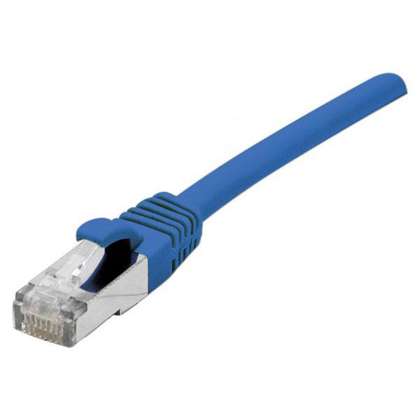 CORDON RJ45 CATEGORIE 6A F/UTP LSOH SNAGLESS BLEU - 1,5 M