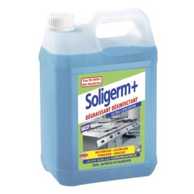 Dégraissant cuisine désinfectant concentré HACCP Solipro Soligerm+ 5 L_0