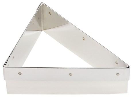 DÉCOUPOIR TRIANGLE À TARTE MOZAÏK INOX  11.7 X 9 X 4 CM