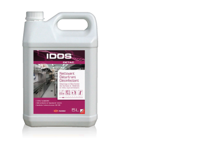 Detac detergent acide bact fong idos contact alim. Ph1 bidon 5l_0