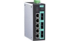 EDS-408A-3S-SC-48 - Switch administrable 8 ports avec alimentation ±24/±48 V CC, support IPv6 et Modbus/TCP_0
