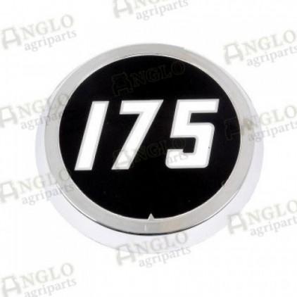 Emblème pour tracteur - Massey Ferguson 175 - Médaillon - Référence : PTA-A67373_0