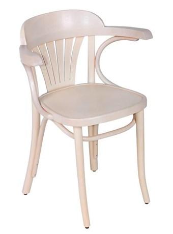 FAUTEUIL BISTROT PALMA BOIS WHITE WASH
