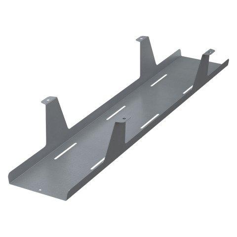 GOULOTTE PASSE-CÂBLES HORIZONTALE EXTRA OUVERTE UNIVERSELLE L 90 CM X P 15 X H 12 CM ALUMINIUM