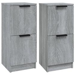 Helloshop26 - Buffet bahut commode armoire meuble de rangement organisateur cuisine salle de séjour salons lot de 2 sonoma 30 x 30 x 02_0036943 - 300_0