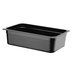 Hendi Récipient Gastronorm 1/1, 530x325x150 mm, noir - noir matière synthétique 862216_0
