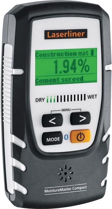Hygromètre pour bois et bâtiments - MoistureMaster Compact Plus 0-40°C / 60% HR - LASERLINER_0