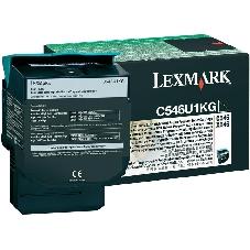TONER NOIR LEXMARK 8000 PAGES (C546U1KG) - MANUTAN COLLECTIVITÉS