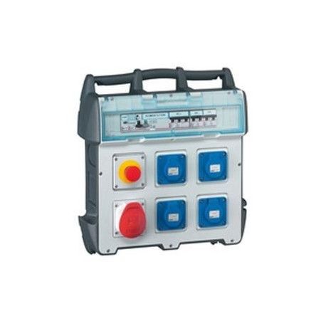 LEG58954 - Armoire électrique de chantier ABM - 4 prises NF C - Coffret mobile P17-40 A, 400V, IP44 IK09_0