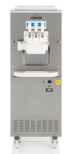 Machine à glace italienne avec racleurs en plastique et cuves réfrigérées - TRE-BP_0