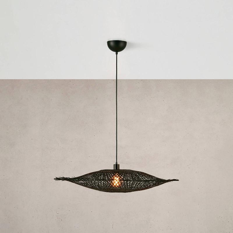 MARKSLÖJD SUSPENSION KUMO EN BAMBOU, NOIR, 92 CM