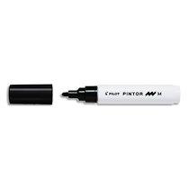MARQUEUR PEINTURE PINTOR, POINTE MOYENNE, NOIR - LOT DE 5