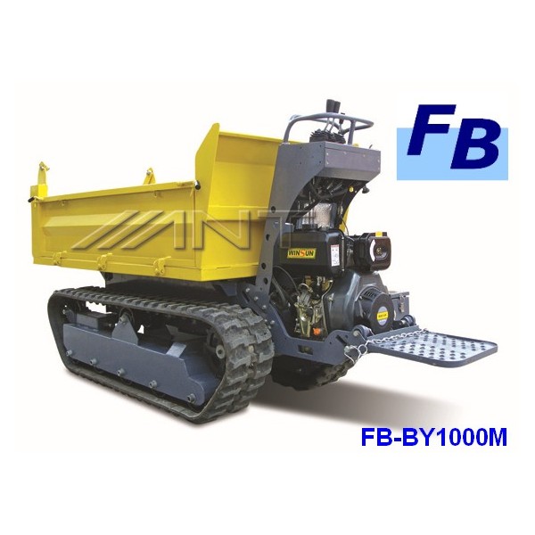 Mini-dumper pro 13 cv - 1 tonne - tout hydraulique_0