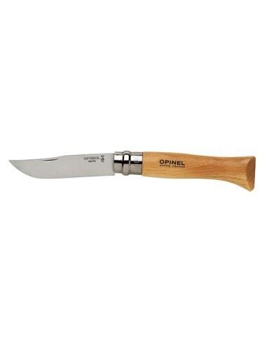 Opinel, couteau n° 8 avec lame inox et Viroblock - 3123841230805_0