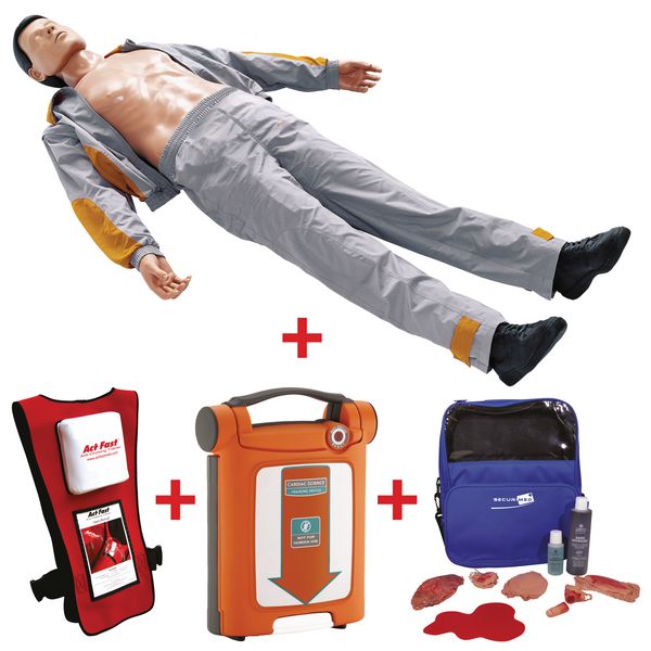 PACK FORMATION SECOURISME AVEC AMBU MAN B POUR RCP ET HEIMLICH