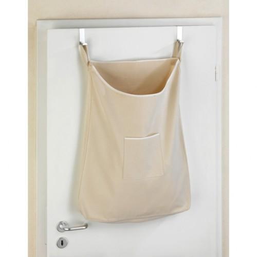 PANIER À LINGE À SUSPENDRE - CANGURO - COTON - 65 L - BEIGE WENKO