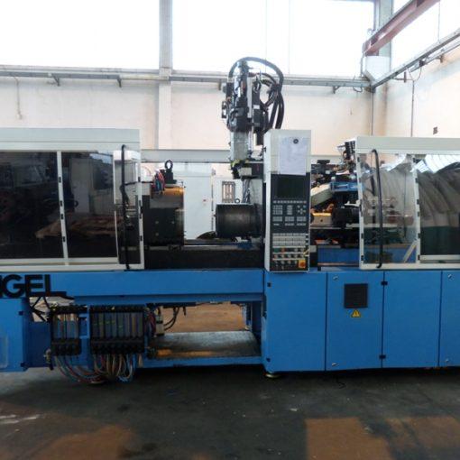 Micro presse à injection Engel 80T TRI-MATIERES - ES 80H 80V 200W - plateaux rotatifs 600 mm_0