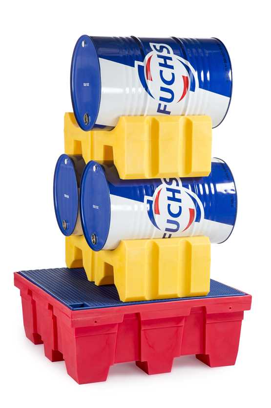 Support de fûts - SFG2-220 - Stockage de 2 fûts de 220 Litres avec bac de rétention_0