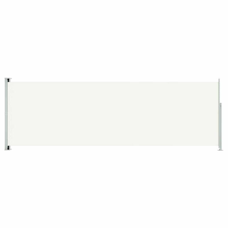 VidaXL Auvent latéral rétractable de patio 200x600 cm Crème Modèle Atlas Horizon - 317971_0