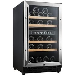 Vinobox V40GC2TI - Cave à vin argentée en acier - Classe énergétique G_0