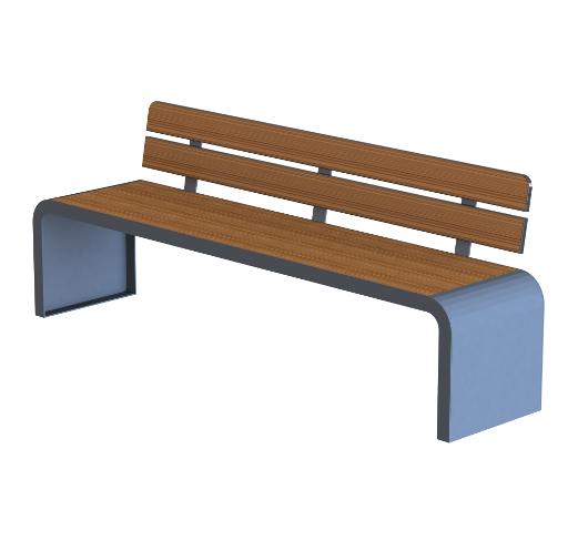 Banc public en bois buton industries ba 10 + do 12 la_0