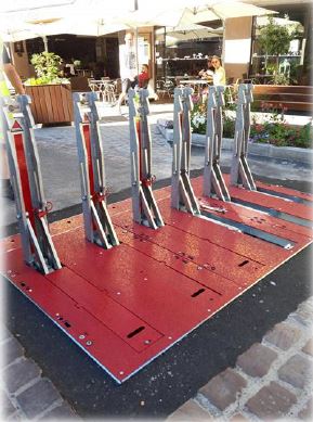 Barrière anti-voiture bélier autonome et modulaire, pour sécuriser les lieux et les événements - eb 315_0