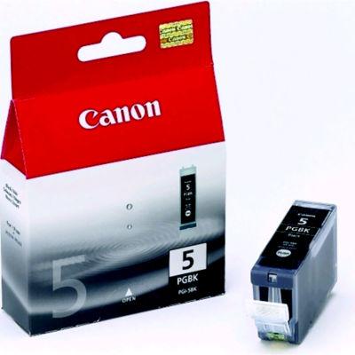 Cartouche Canon PGI-5BK noir pour imprimantes jet d'encre_0