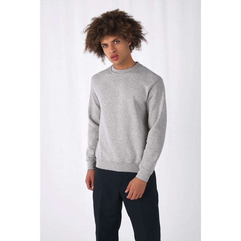Cgset - Sweat-shirt col rond contemporain - 35 couleurs exceptionnelles - Tissu sweat doux 80/20_0