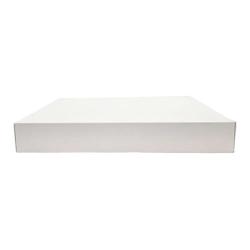 CROKUS Boites blanches 43 x 32,5 x 6 cm en carton pour plateaux 32 x 42 cm (100 unités) - blanc en carton C123800_0