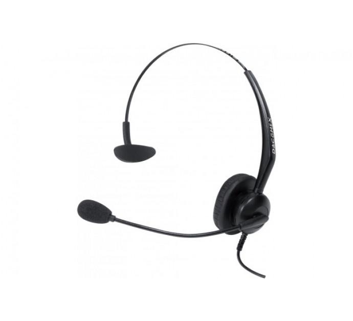 Dacomex casque téléphonique filaire avec micro flexible antibruit - 1 écouteur - Réf. 292010_0