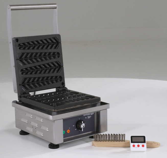 Gaufrier professionnel électrique forme épi - roller grill_0