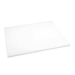 Grande planche à découper haute densité Hygiplas blanche - EQJ017_0