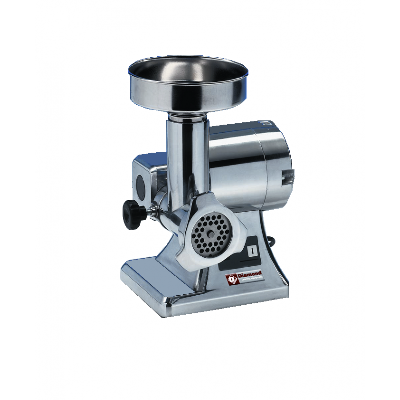 Hachoir à viande professionnel FAMA TS8 - 20kg/h - Alliage aluminium et inox auto-aiguisage_0