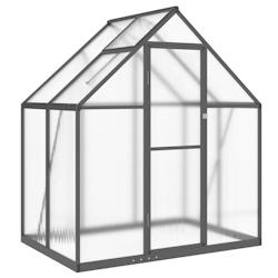 Helloshop26 - Serre tente abri plante fleur légumes avec cadre de base 169 x 114 x 195 cm aluminium anthracite 02_0044484 - 3000220176230_0