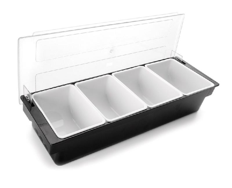 Lacor - 61134 -Boîte à épices 4 Pcs X 750 Ml Avec Couvercle - multicolore plastique 61134_0