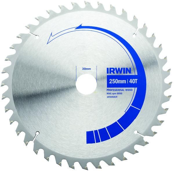 LAME SCIE CIRCULAIRE PRO BOIS 150X20 30DTS IRWIN